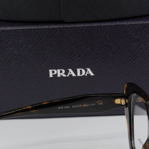 Prada PR18WV 2AU1O1 Cat Eye Eyeglasses - Havana 54mm - Picture 6 of 10